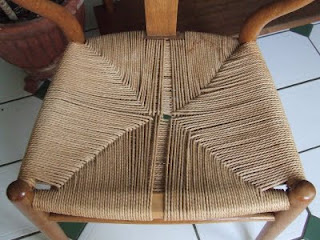 Woven 2024 wishbone chair